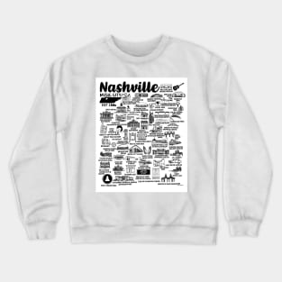 Nashville Tennessee Crewneck Sweatshirt